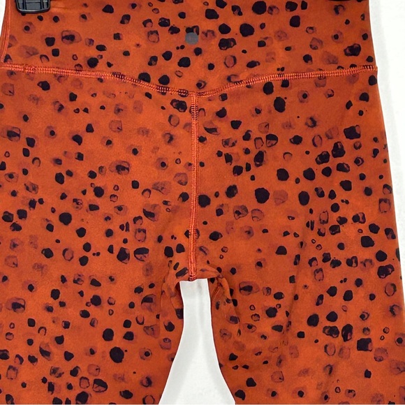 Stori Leggings Womens 6 Brown Black Challenge 7/8 Tight Hazy Spot Brandy Onyx - Picture 4 of 14